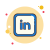 Icone da logo do linkedin 